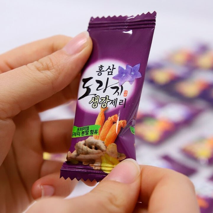 【直播】LX0410819 SANPHO 紅參、桔梗、薑汁軟糖 300G