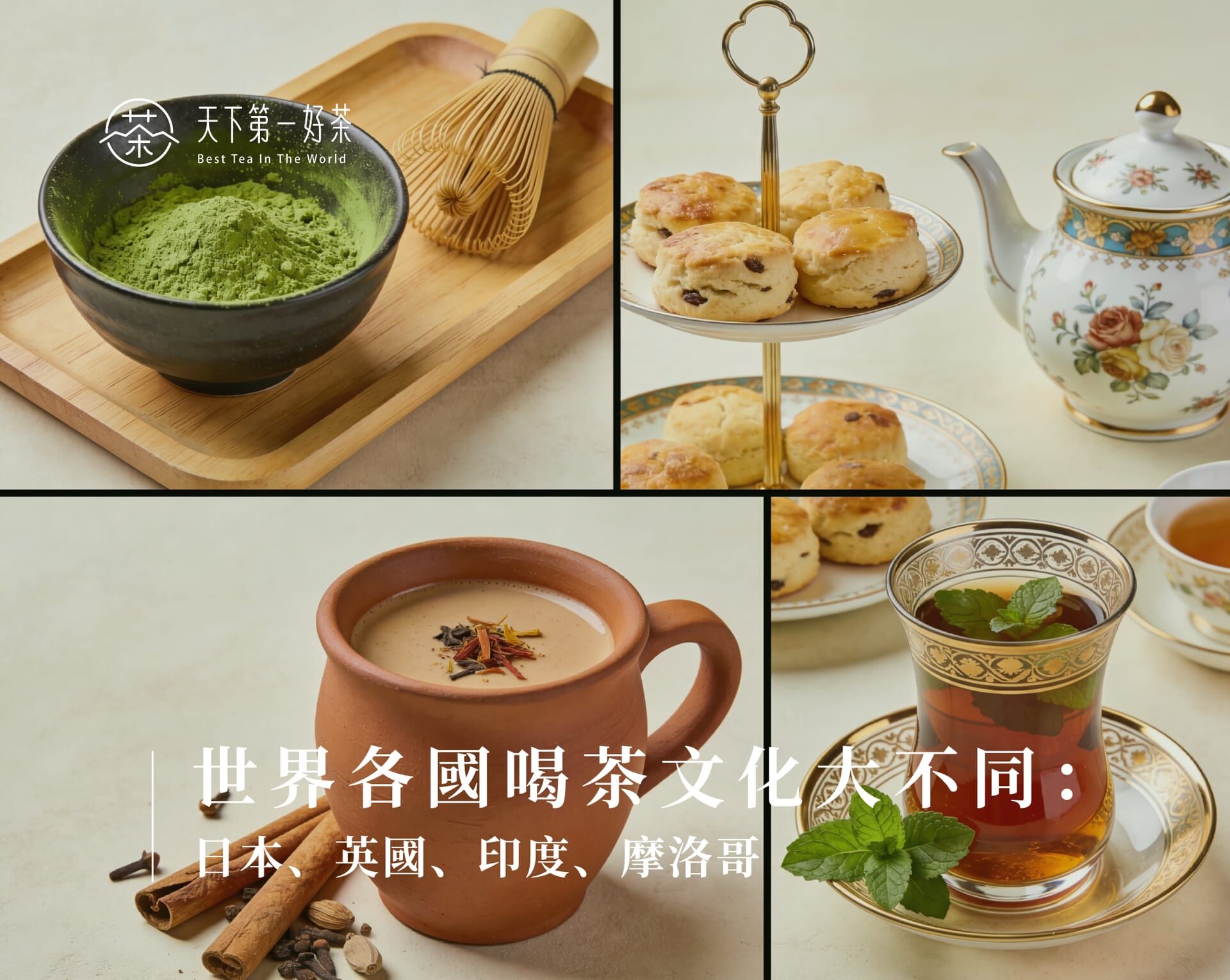 世界各國喝茶文化大不同