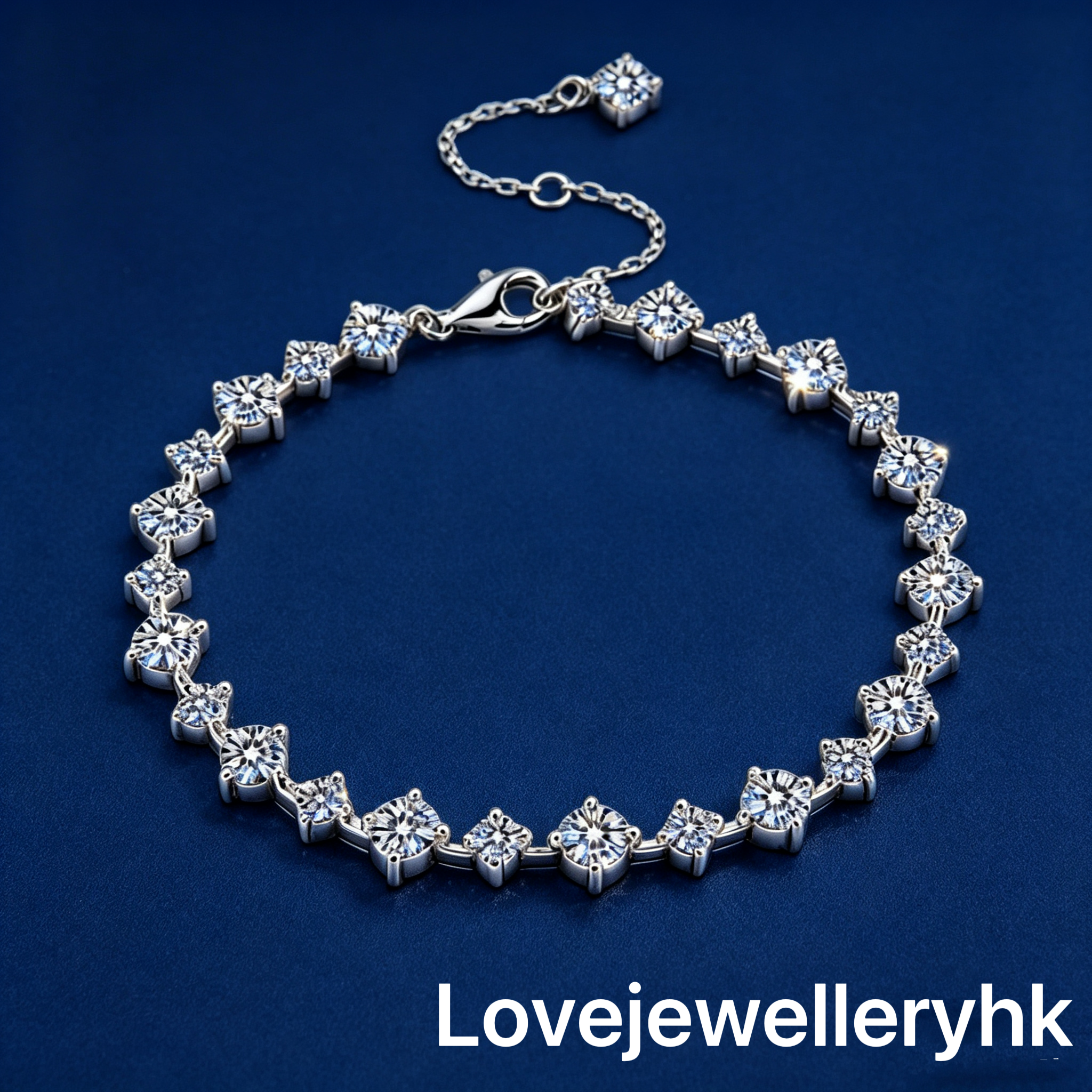 莫桑鑽繁星手鍊   B5.2C027