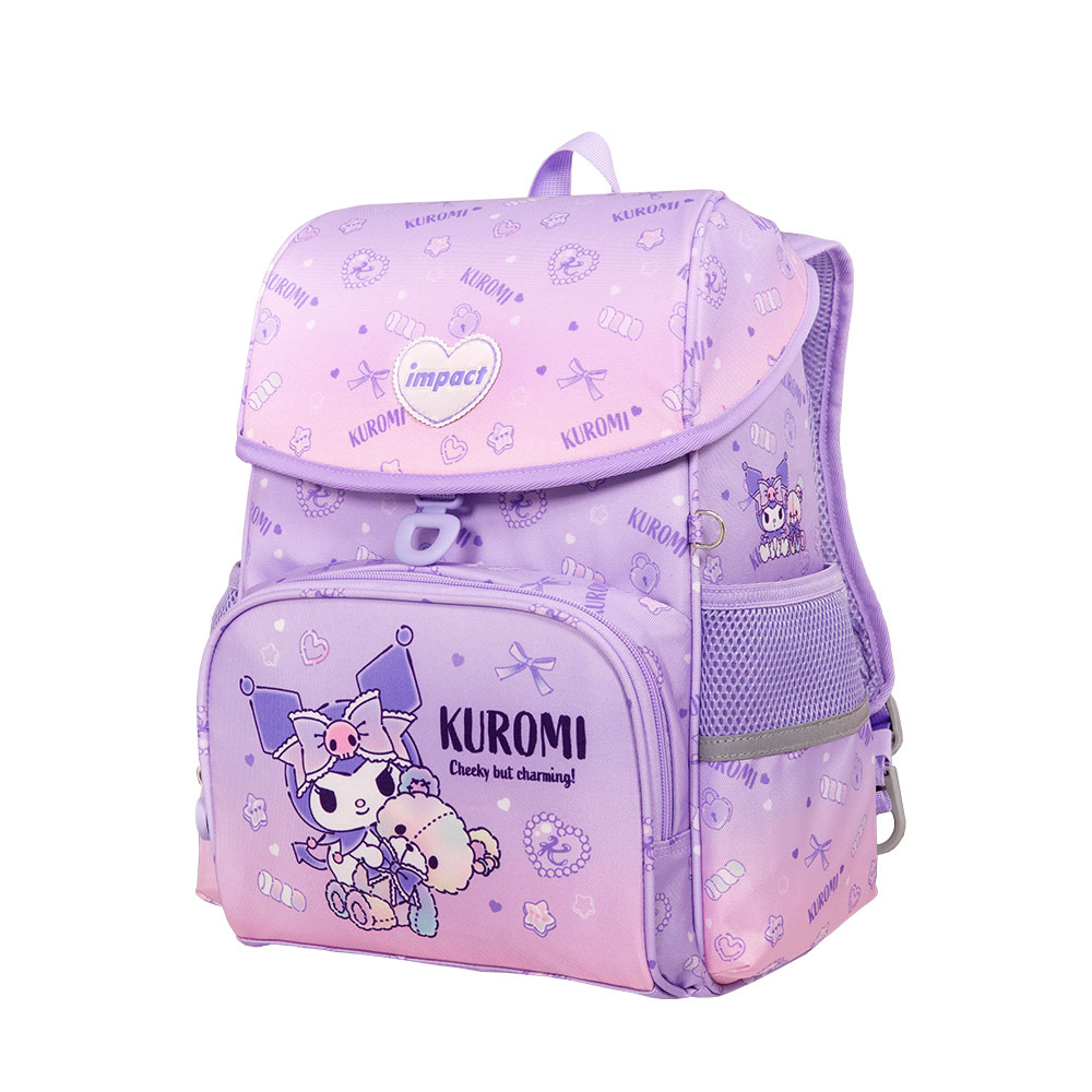IMPACT 怡寶 酷洛米Kuromi 懸浮磁扣標準型護脊書包 IMKU709PL
