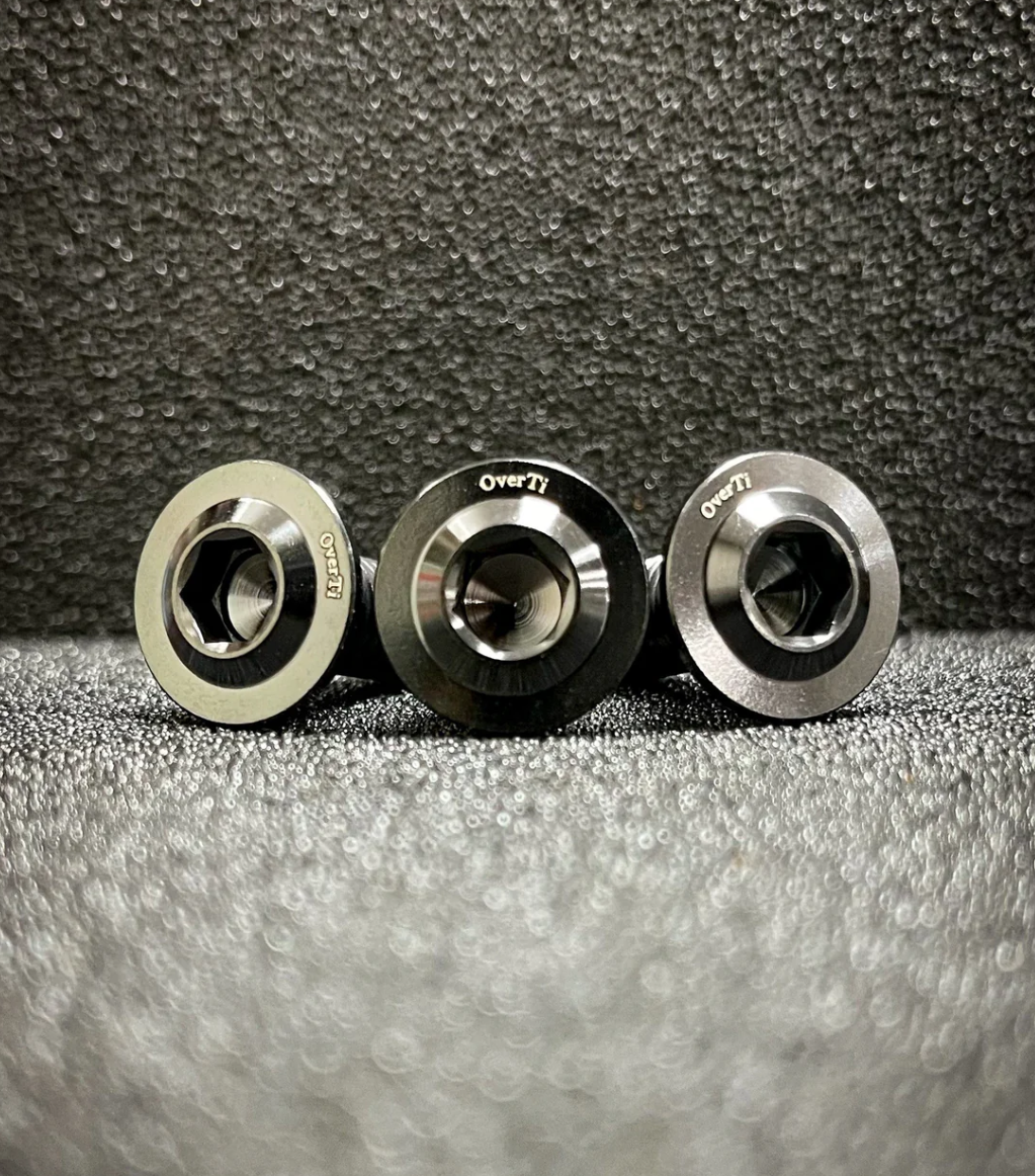 【OVER TI】1-5代勁戰 鈦合金 碟盤螺絲 套裝組