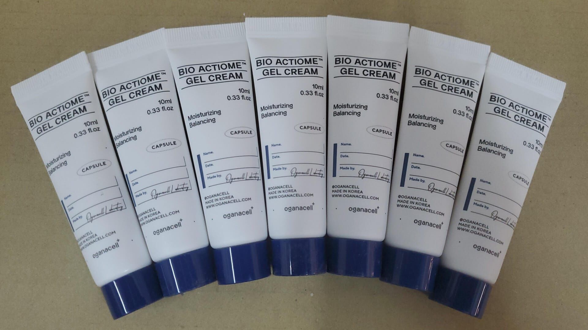 【Joey x Oganacell 0413】【JG05】Bio Actiome™ 仿生屏障啫喱面霜 10ml 旅行裝小樣 X 7