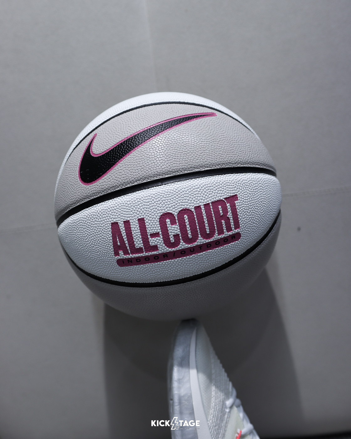 NIKE EVERYDAY ALL COURT 8P 可可奶茶 米白 粉黑 橡膠 防滑 耐磨 7號球 籃球【N100436913607】BBASKETBALL