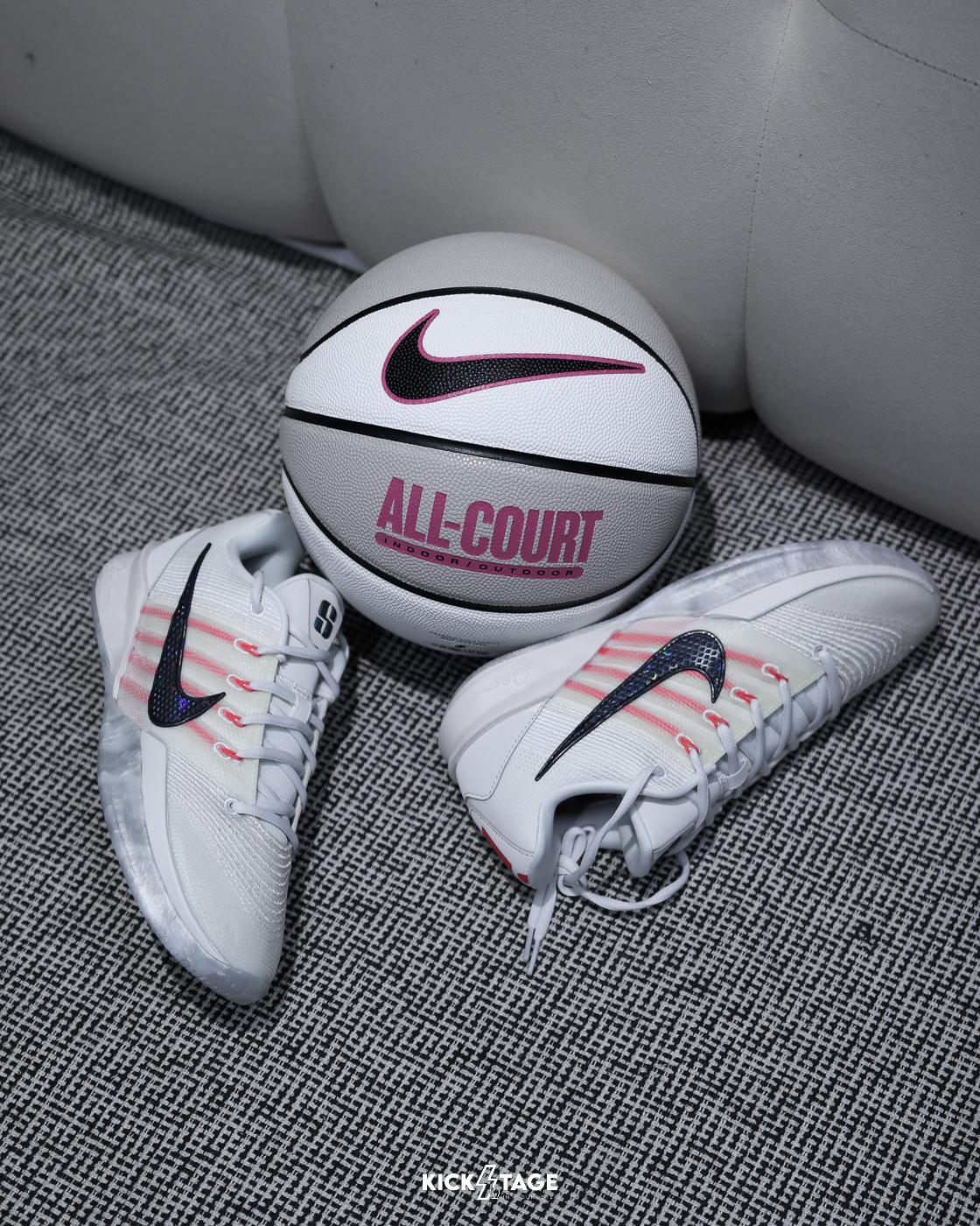 NIKE EVERYDAY ALL COURT 8P 可可奶茶 米白 粉黑 橡膠 防滑 耐磨 7號球 籃球【N100436913607】BBASKETBALL