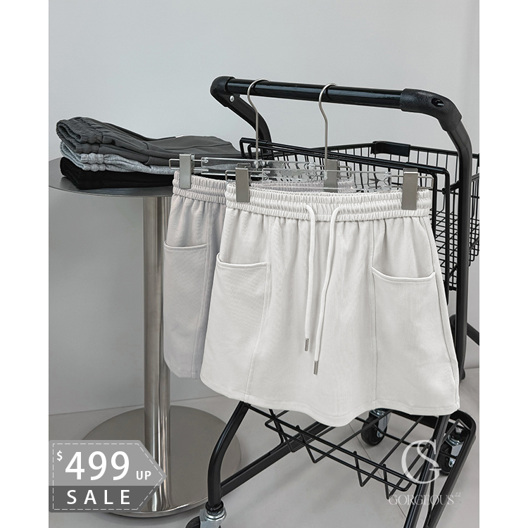 G9822 「防曬A字不顯臀褲裙」