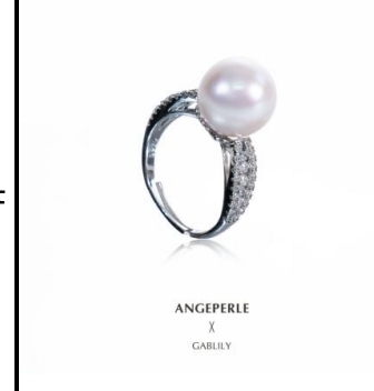 CF9107  天使之泪 S925银 淡水珍珠珈白丽戒 指  TSYM134