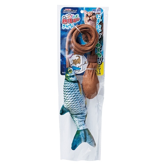 Cattyman 氣壓搖控「動L」玩具 (魚魚)