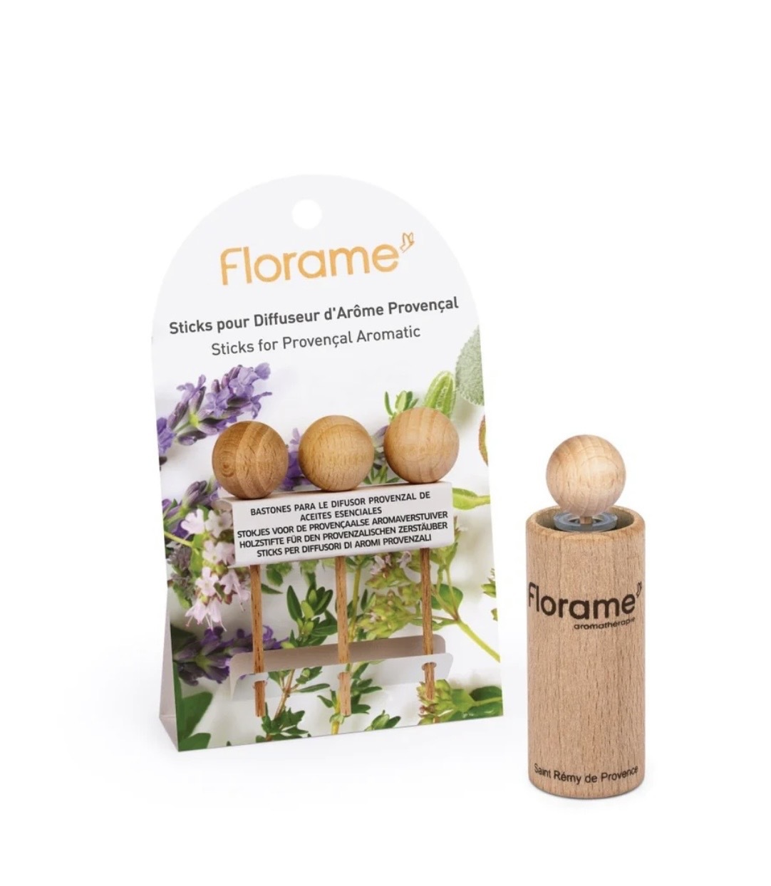 FLORAME Provencal Wooden Diffuser - Wooden Sticks 普羅旺斯香薰精油擴香木棒