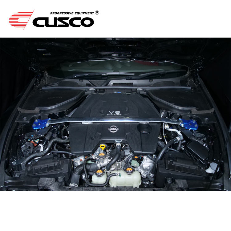 CUSCO TYPE-OS 引擎室拉桿 NISSAN Z RZ34