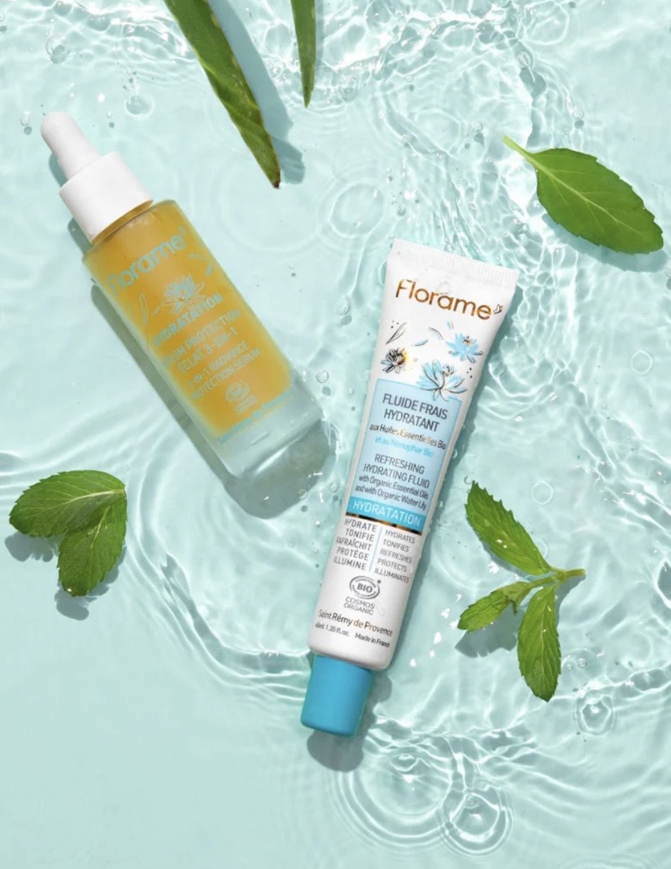 FLORAME Refreshing Hydration Fluid 有機睡蓮保濕輕盈乳液 [40ml]