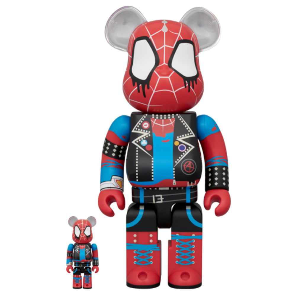 SPIDER-PUNK 400％＋100% BE@RBRICK