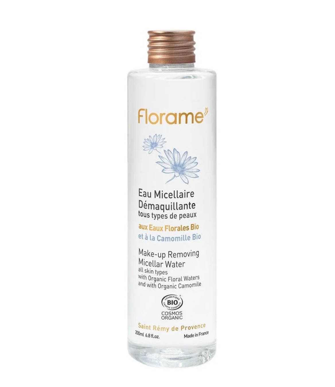 FLORAME Organic Make-up Removing Micellar Water 有機低敏面部卸妝水 [200ml]