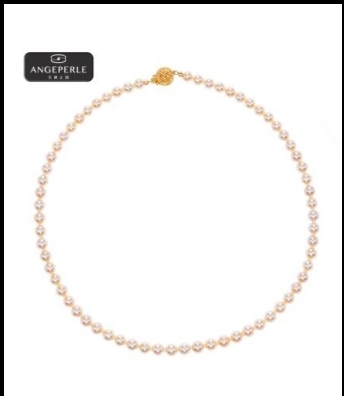 CF9128  天使之泪 S925银 淡水珍珠中国红小 米珠项链  TSSL239