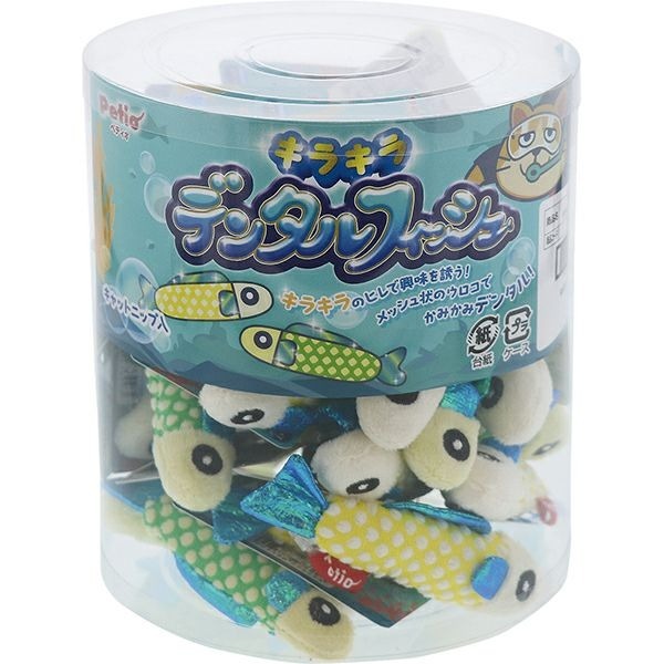 Petio 魚型潔齒咬咬玩具