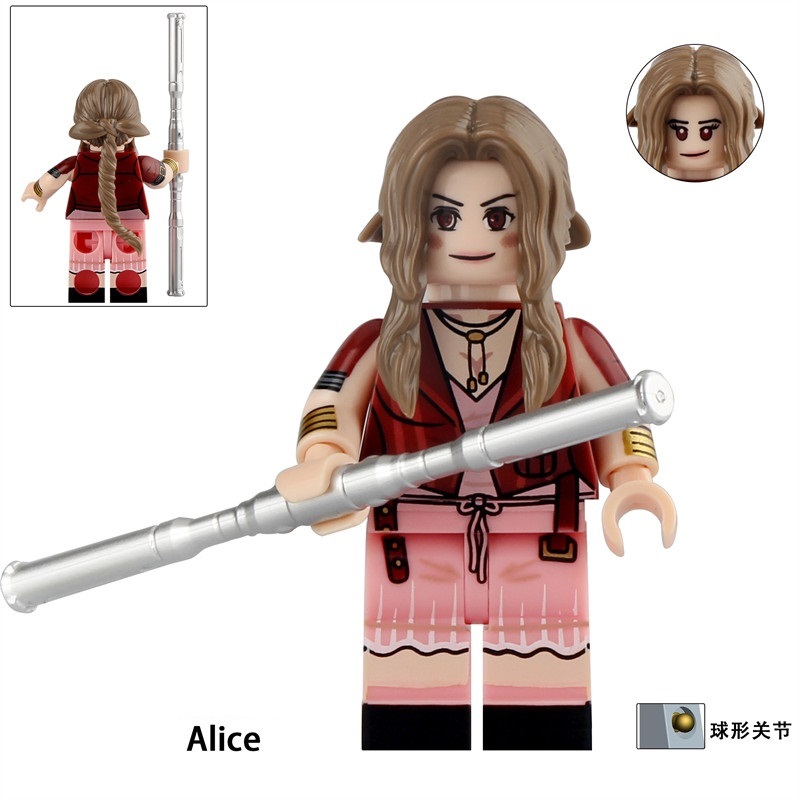 Final Fantasy Alice Custom Minifigures fit Lego DT8907 DT038