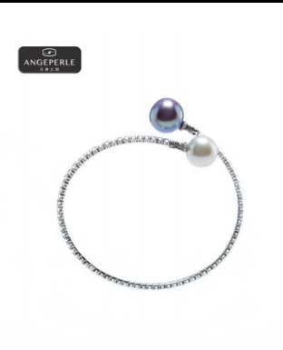 CF9129  天使之泪 S925银 淡水珍珠珈白丽珍 珠手镯    TSJ505