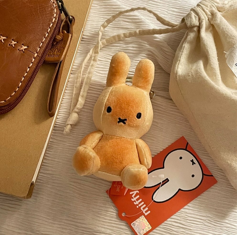 #預購 🇰🇷韓國首爾限定  Miffy 烤焦米飛兔 吊飾娃娃