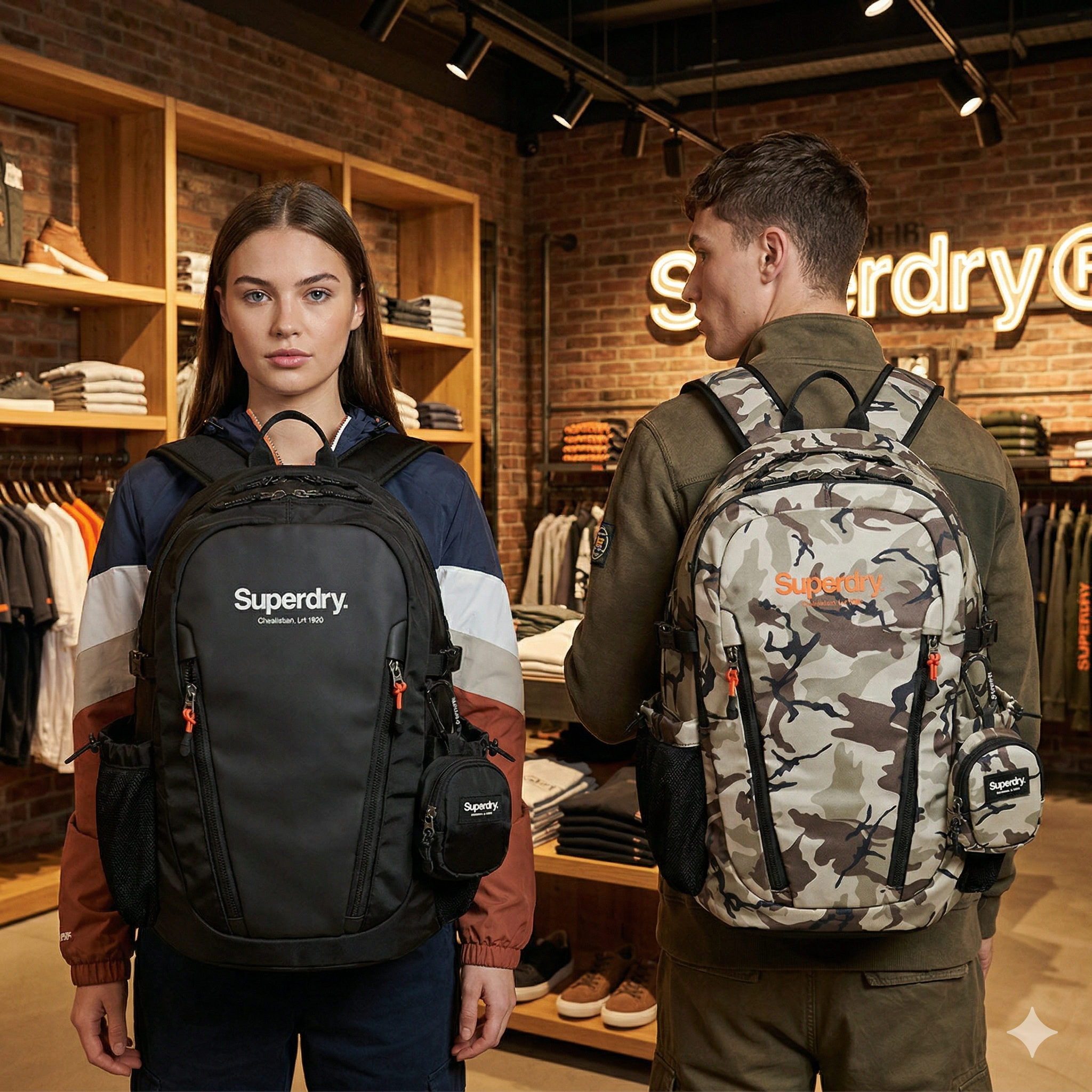 【直播】Superdry LX0410704 背包 (SDUGBDO01)