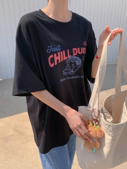 ᴴᴼᵀ ▸▸店長推薦◃◃ 春夏新款/水洗卡通長版上衣 MANIFEST正韓🇰🇷