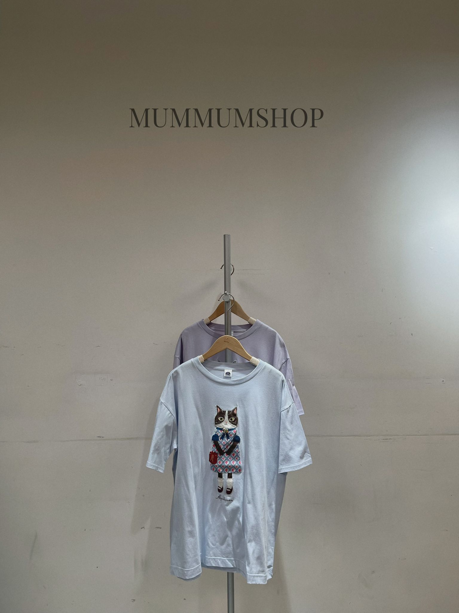 0213253a/乖巧可愛時尚小貓T恤　46/46/27