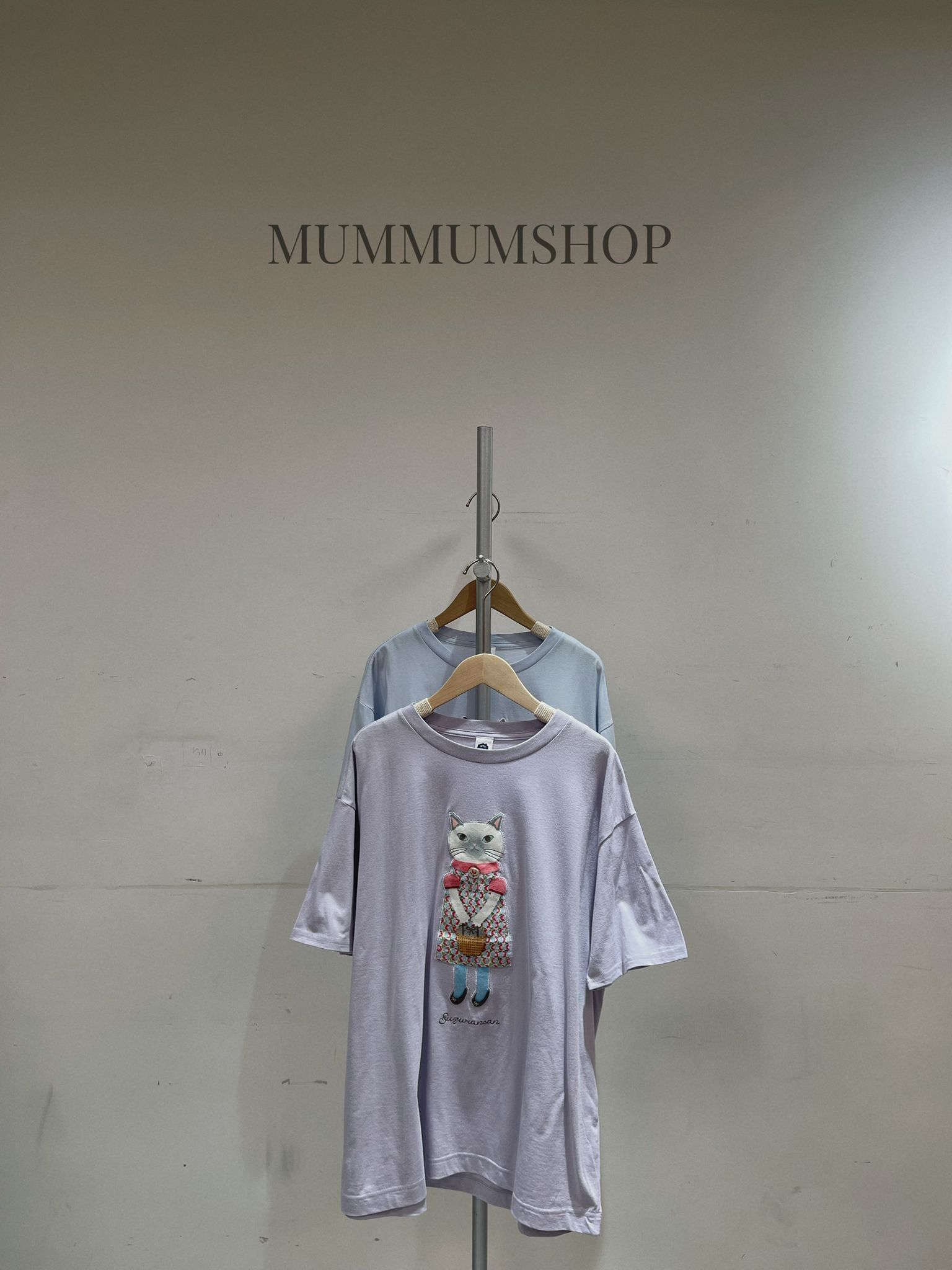 0213253a/乖巧可愛時尚小貓T恤　46/46/27