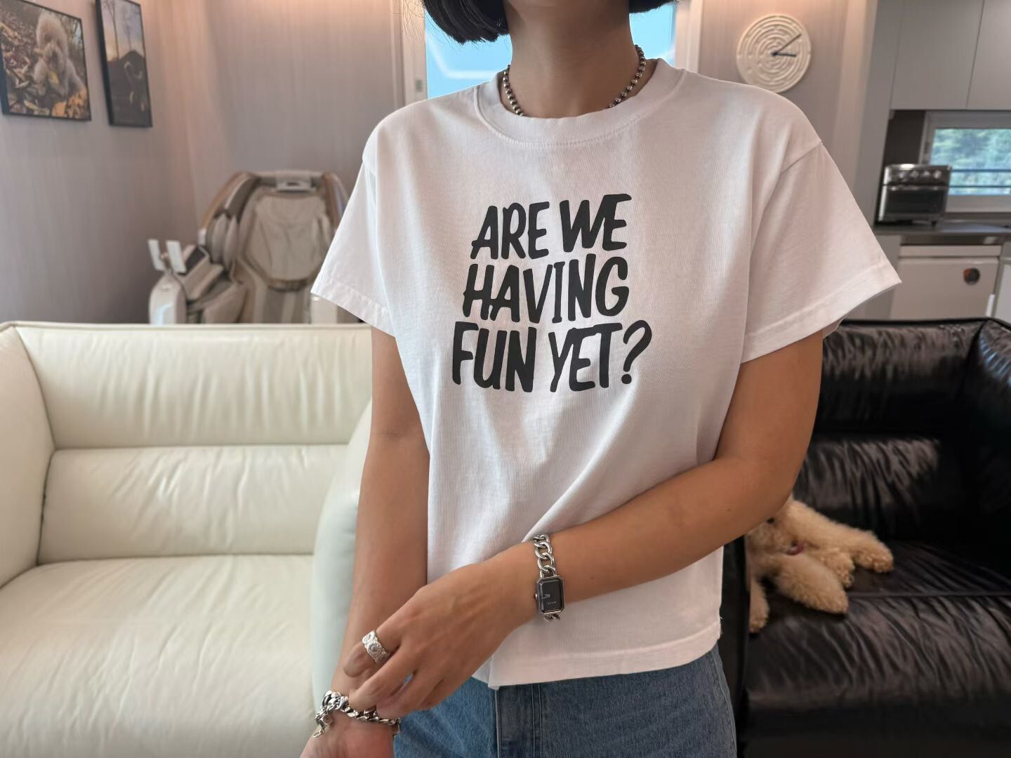 ᴴᴼᵀ ▸▸店長推薦◃◃ 春夏新款/水洗英文字上衣 MANIFEST正韓🇰🇷