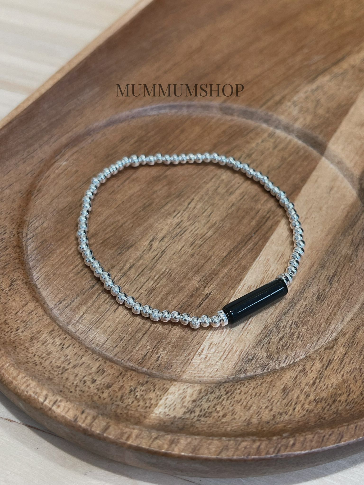 SL13292/黑長石手鏈