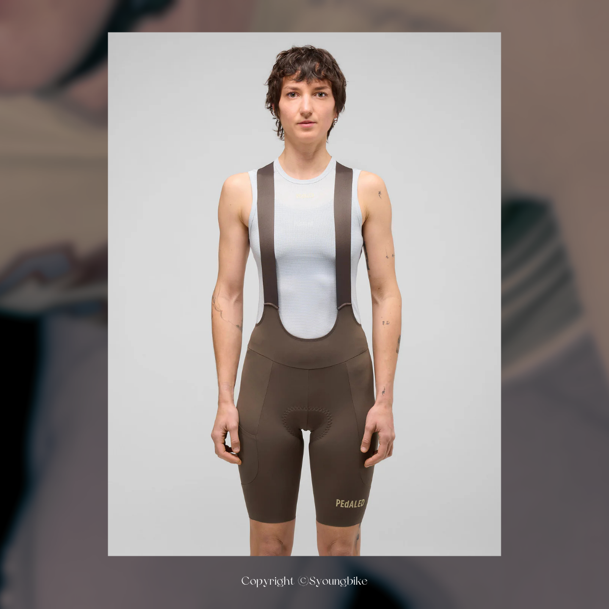 【PEdALED】W's Element Baselayer Sleeveless 透氣內搭背心 /  Light Blue 淺藍