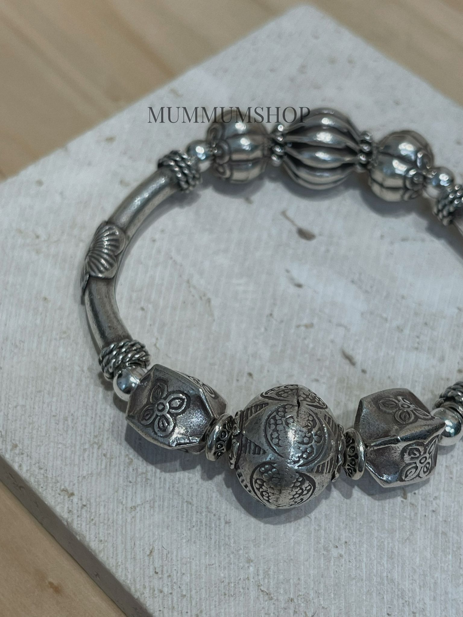 SL13296/粗糙民族風手鐲