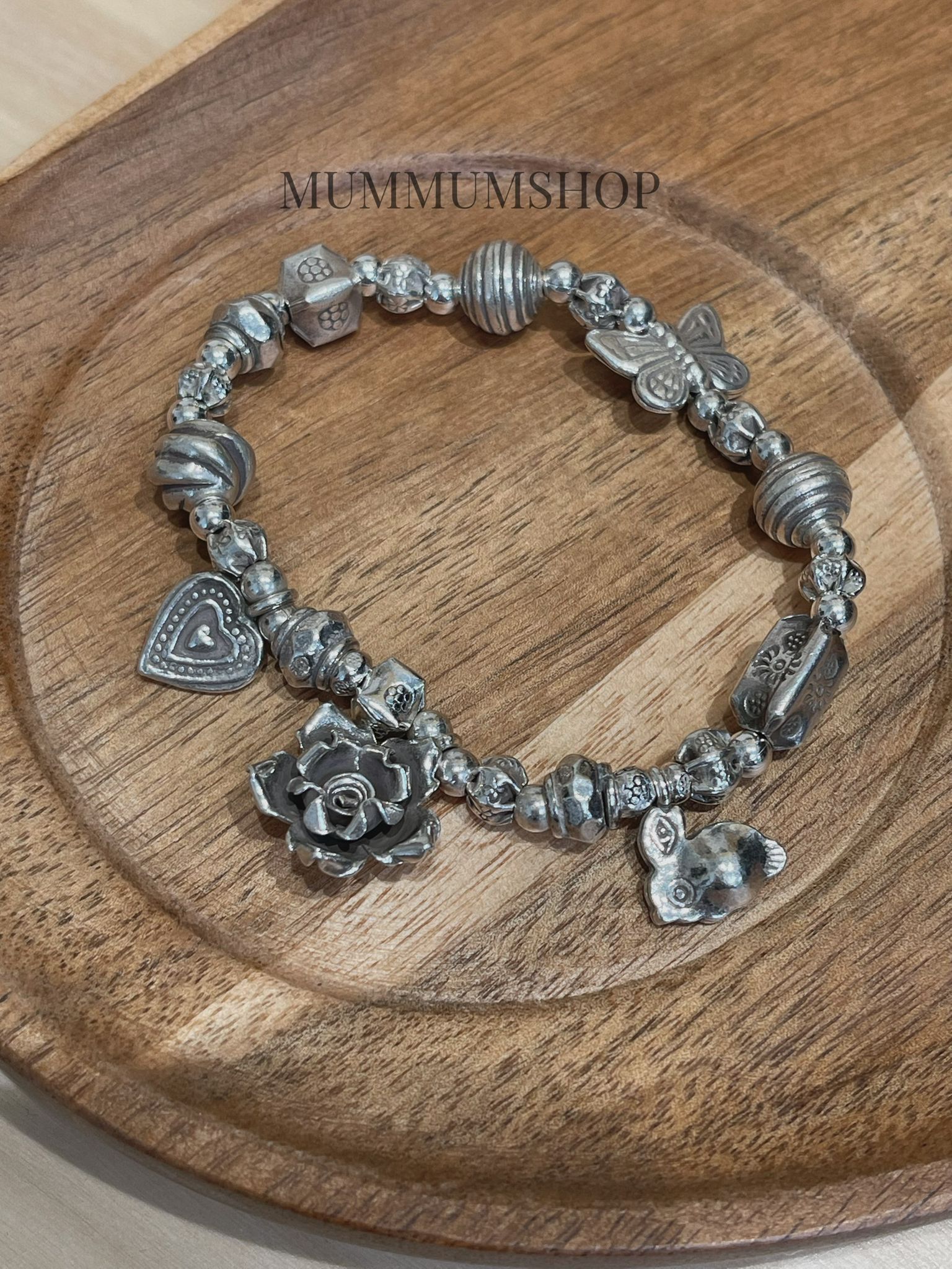 SL13298/自然元素吊飾手鏈