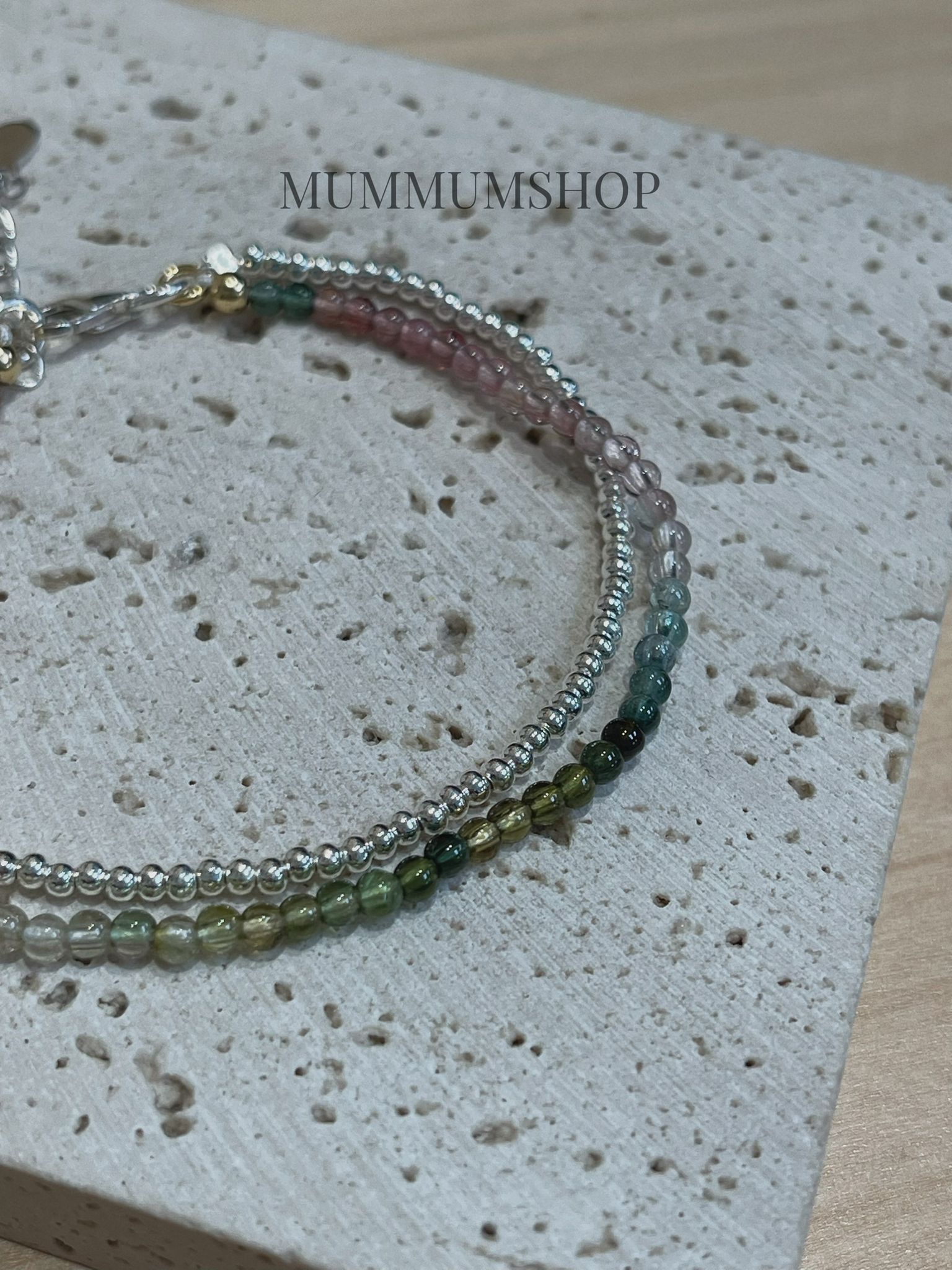 SL13301/疊戴漸變色珠仔手鏈