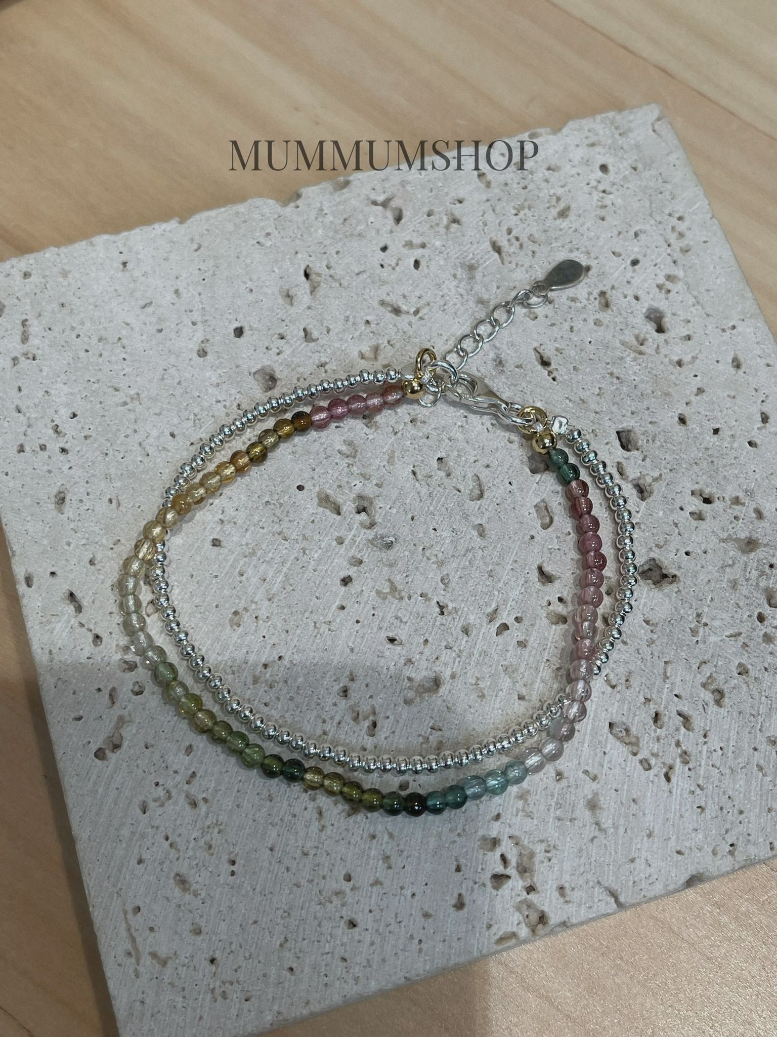 SL13301/疊戴漸變色珠仔手鏈