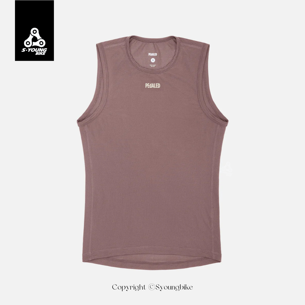 【PEdALED】Element Baselayer Sleeveless 透氣內搭背心 / Dark Purple 暗紫