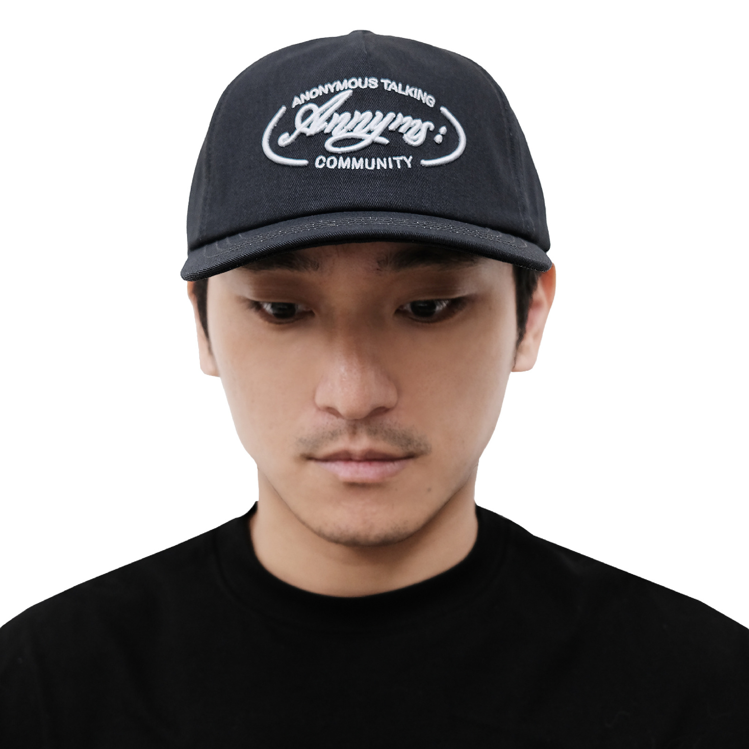 Anonymous Talking Logo Cap 刺繡棒球帽