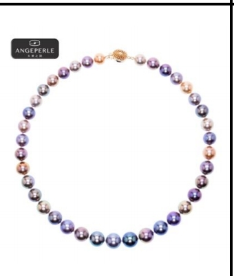 CF9153  天使之泪 巴黎圣母 院S925银淡水珍珠 爱迪生项链   TSJ635