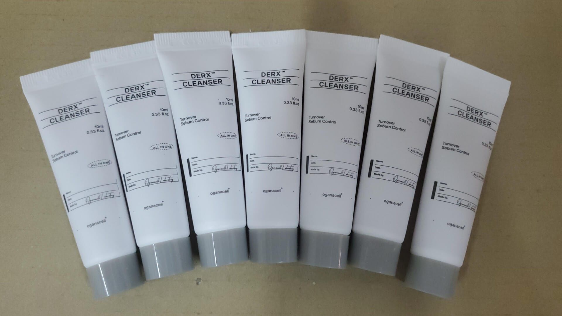 【Joey x Oganacell 0413】【JG09】DERX™ 超勝肽洗面奶 10ml 旅行裝小樣 X 7