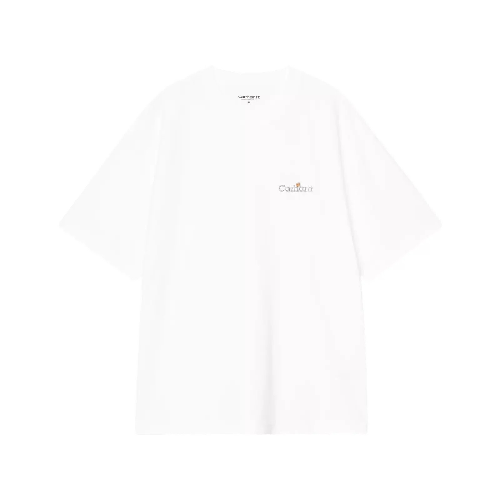 CARHARTT WIP S/S WIP LABEL T-SHIRT 小LOGO 標籤 短Ｔ 黑/白色-I036180
