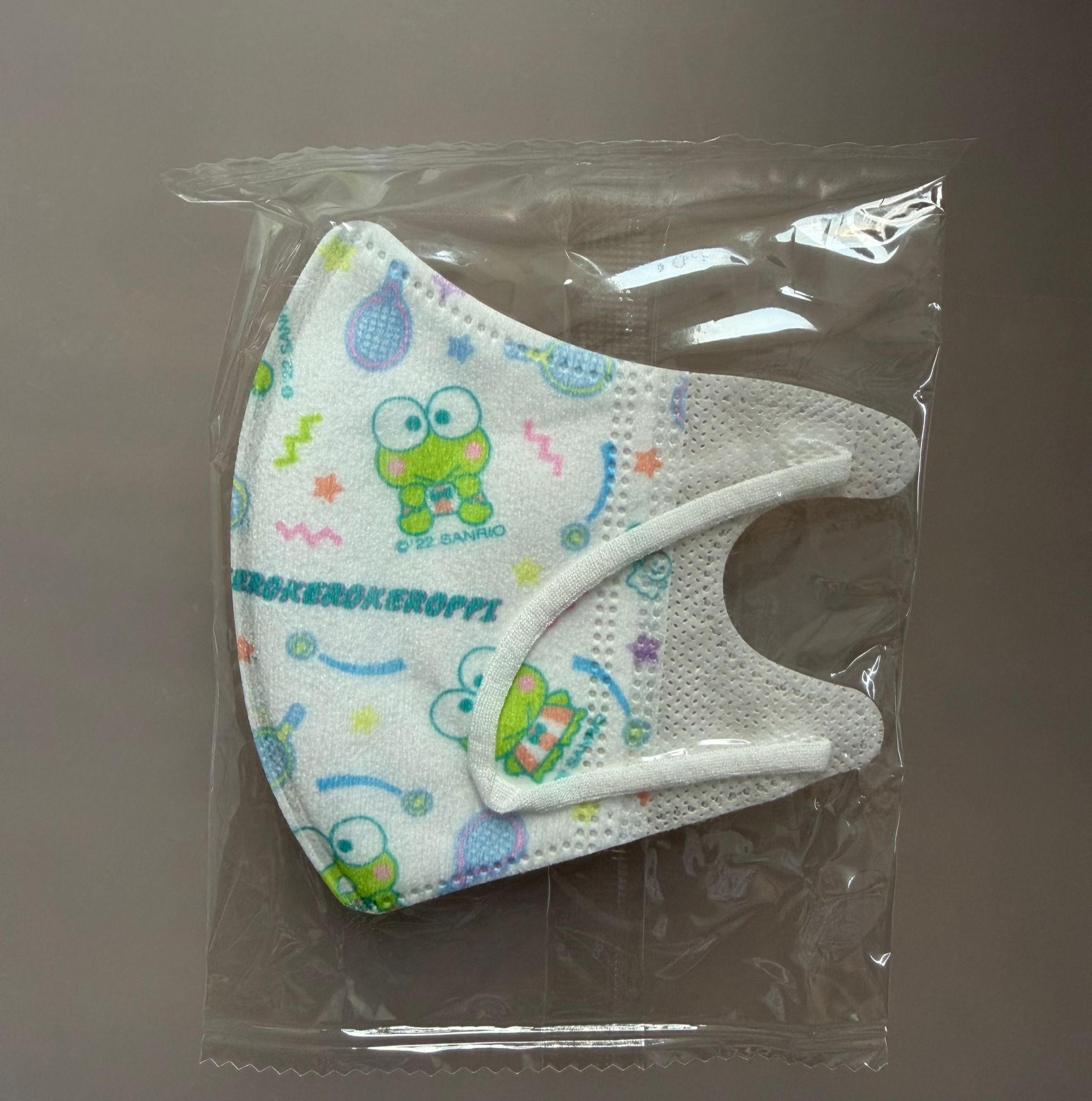 KAYJAY 嬰童3D立體口罩 90mmx95mm-Keroppi 獨立包裝 10片