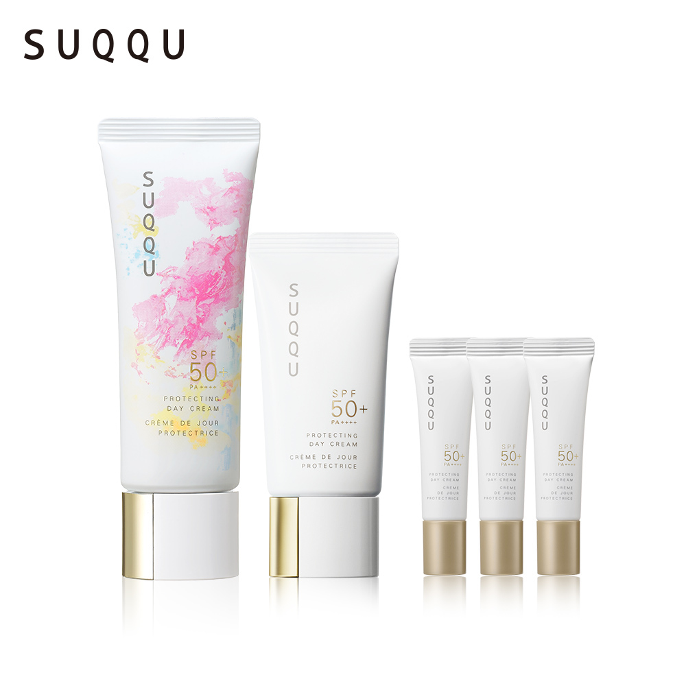 SUQQU晶采防曬日霜組：頂級乳霜防曬與妝前打底推薦| TFM東方美集團
