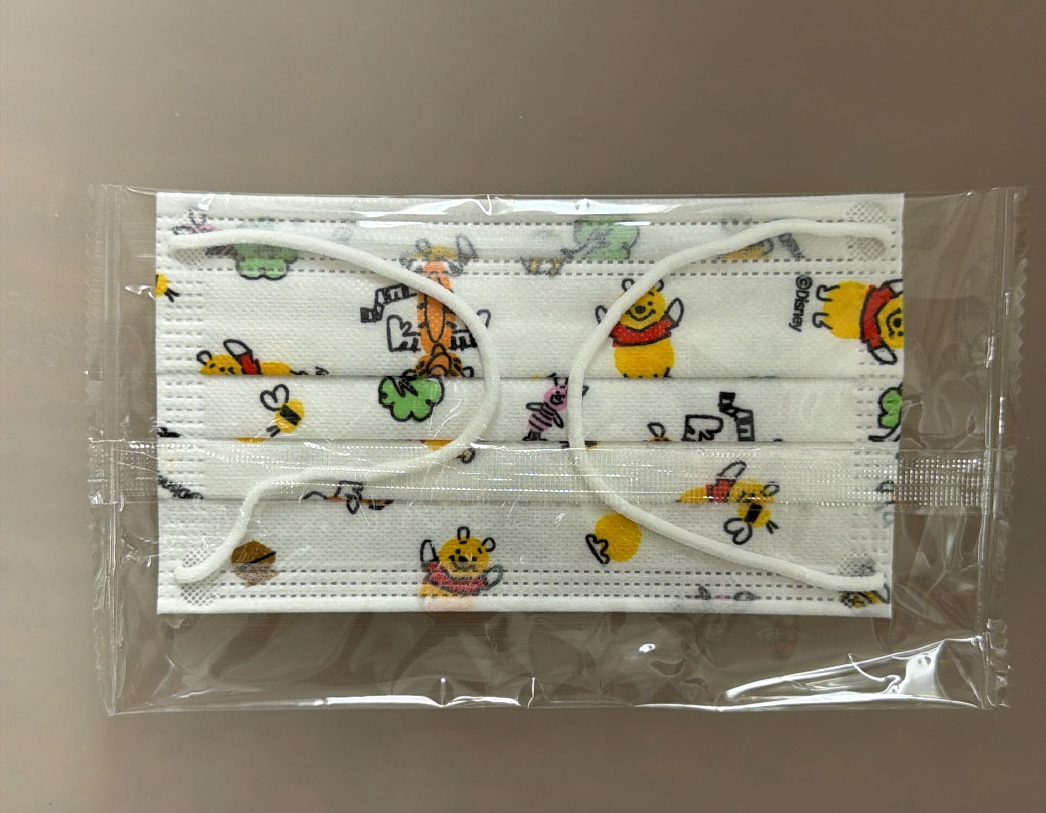 KAYJAY 平面口罩 145x85mm -Winnie the Pooh 獨立包裝 10片