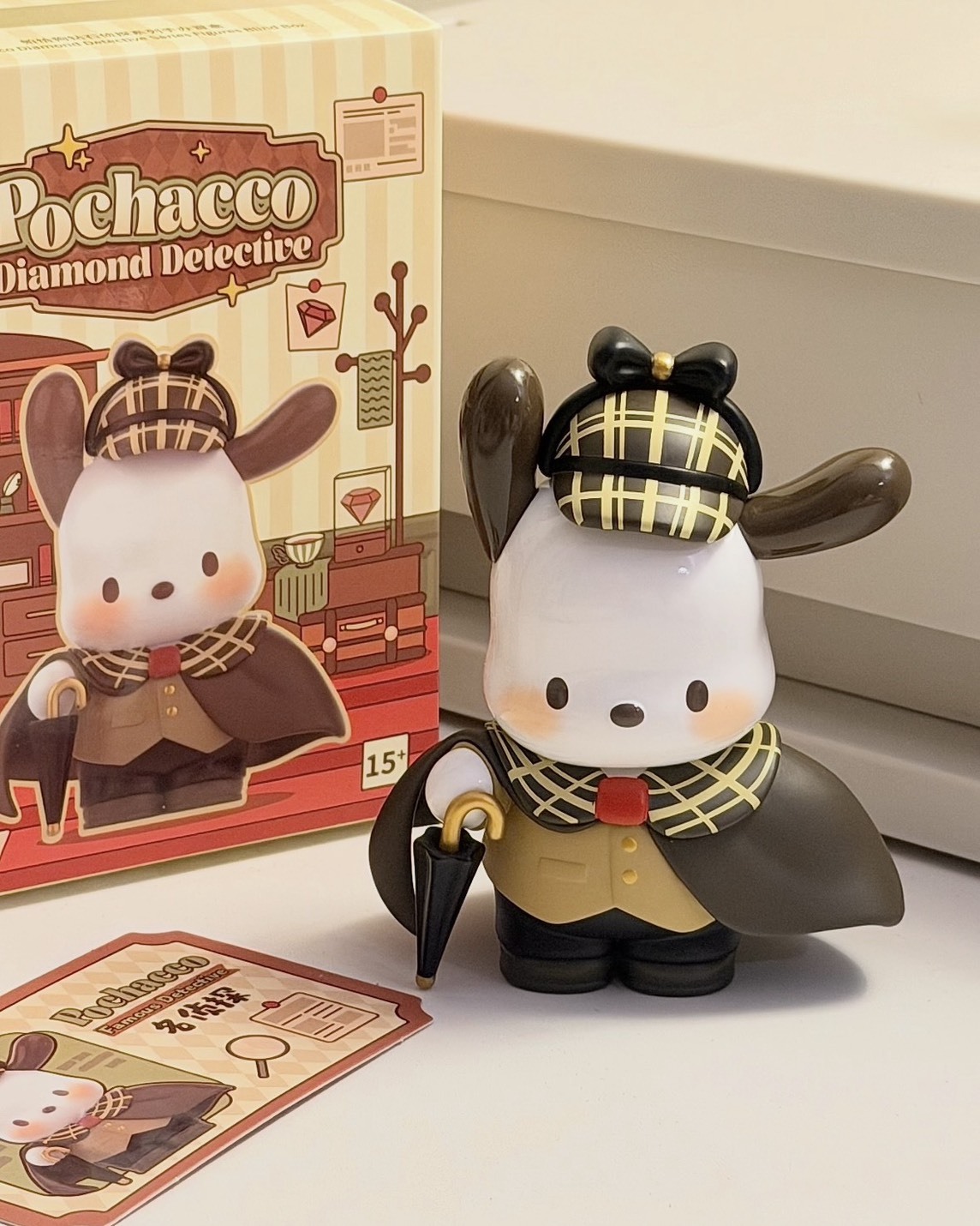 SANRIO 三麗鷗家族 POCHACCO 帕恰狗 鑽石偵探系列 公仔 盲盒