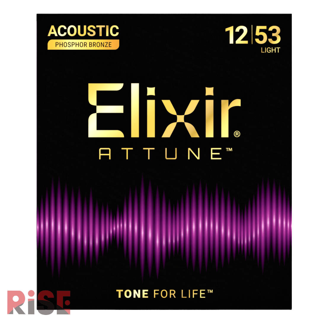 ELIXIR 12-53 頂級木吉他弦 Attune 青磷銅(紅銅) 奈米包覆層 21052