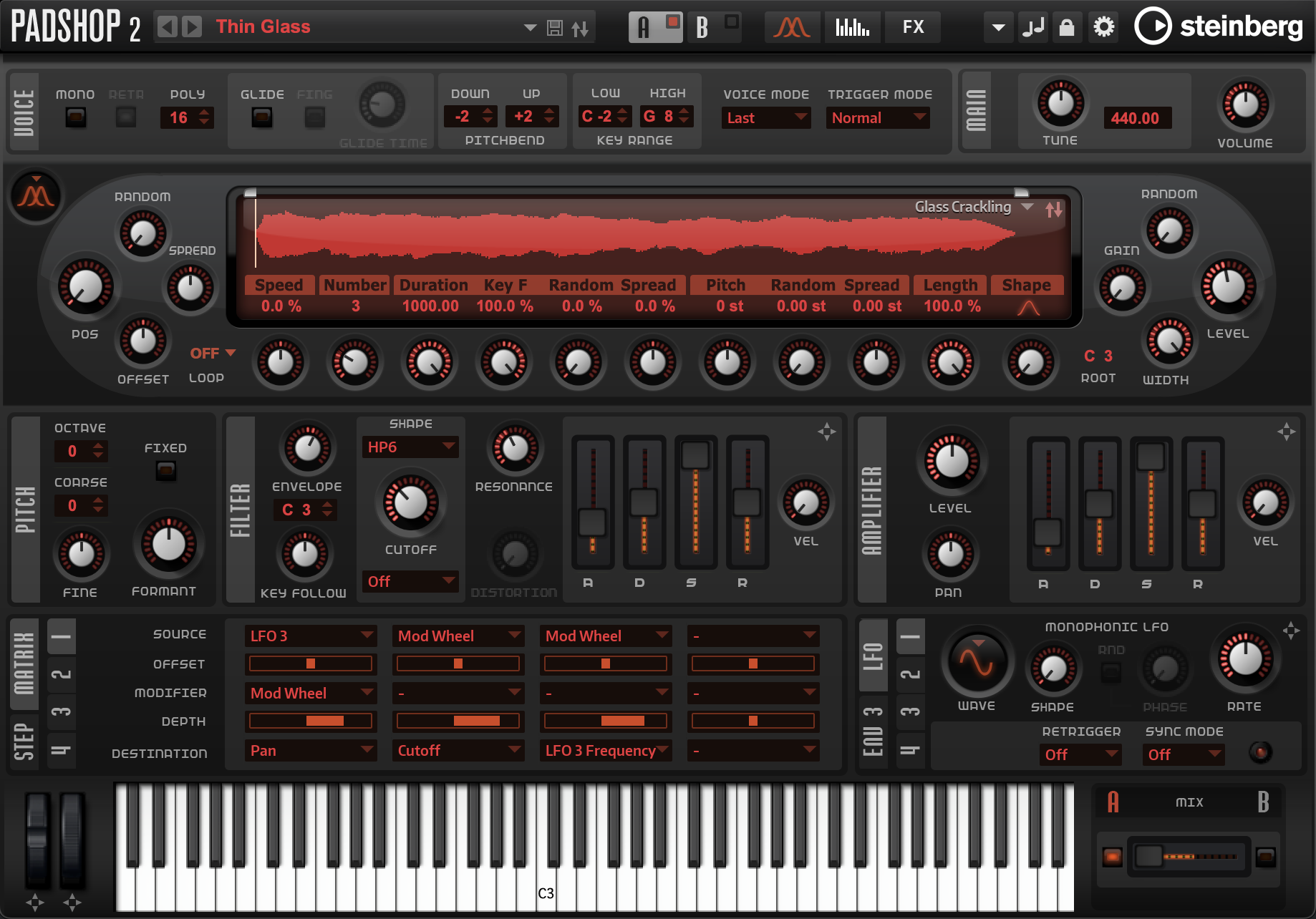 Steinberg Padshop 2｜粒子合成器