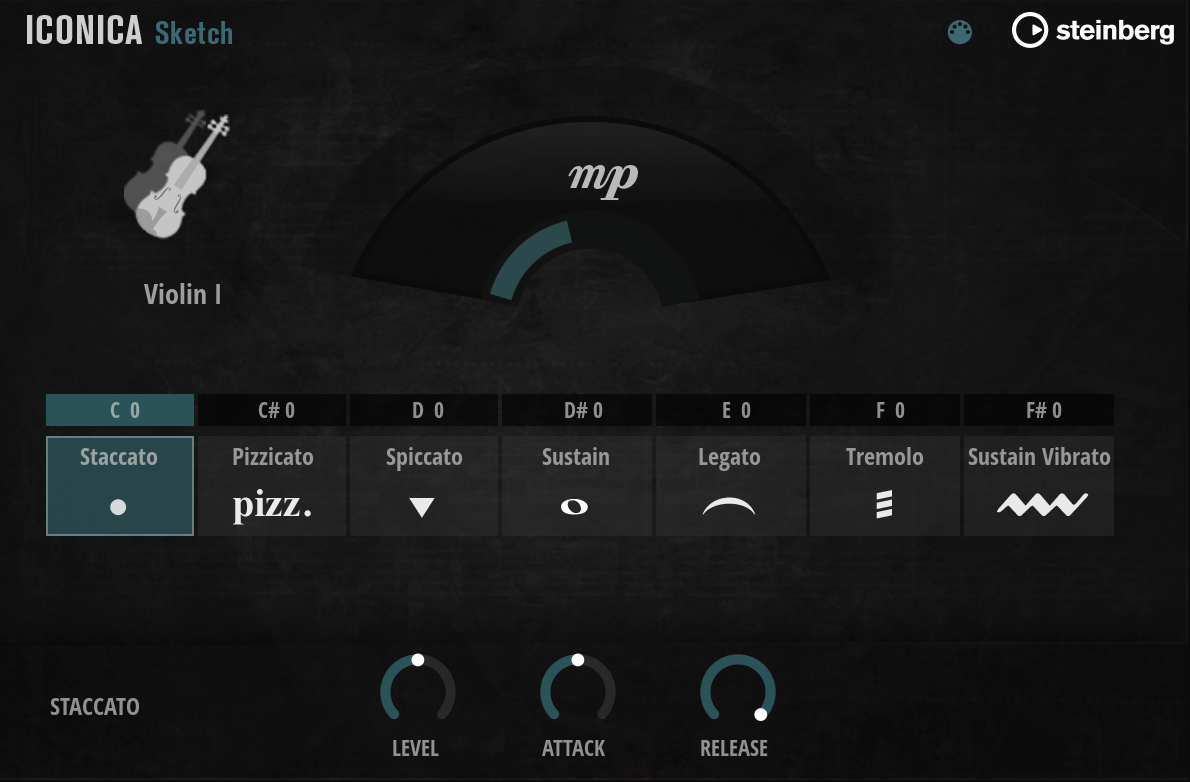 Steinberg Iconica Sketch｜管弦樂音源
