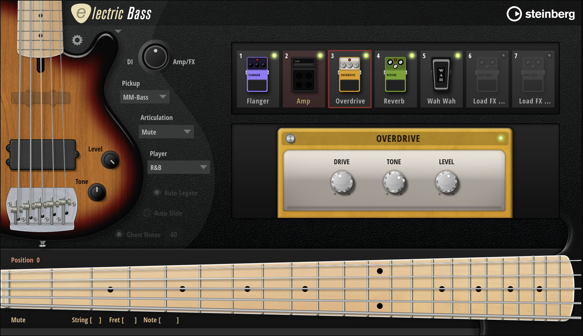 Steinberg Electric Bass｜電貝斯音源
