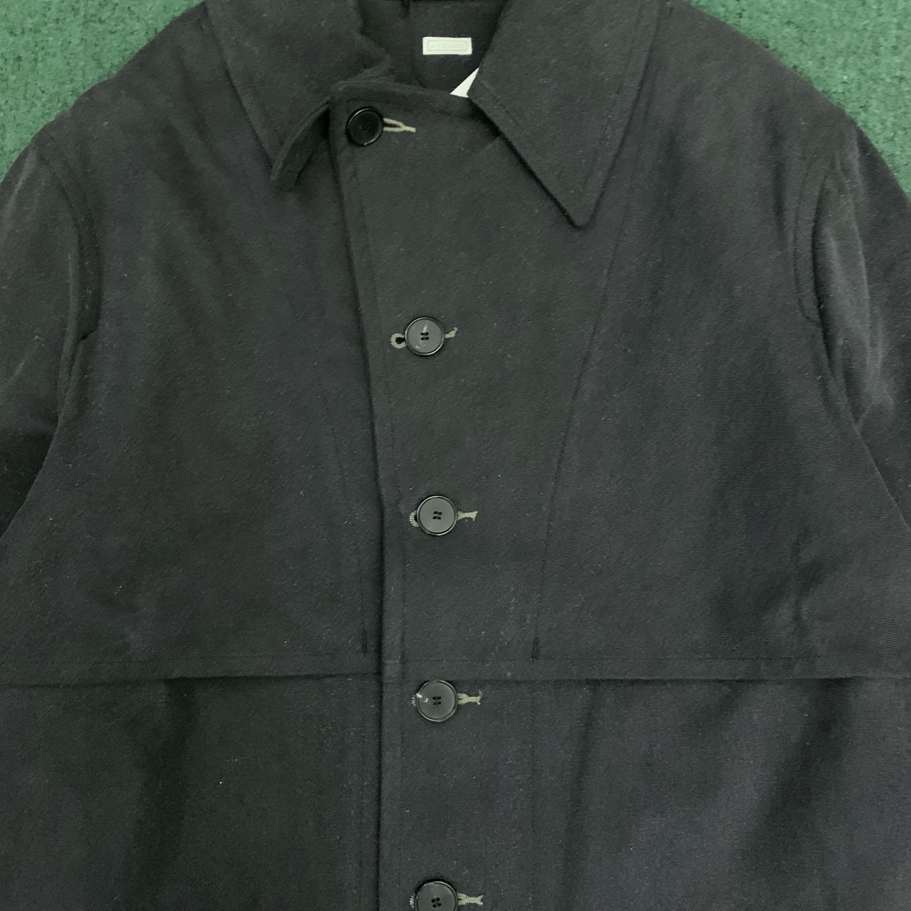 A.PRESSE U.S.ARMY MACKINAW COAT (COTTON/SILK) - D.NAVY SIZE 3 IN STOCK NOW (現貨發售中)