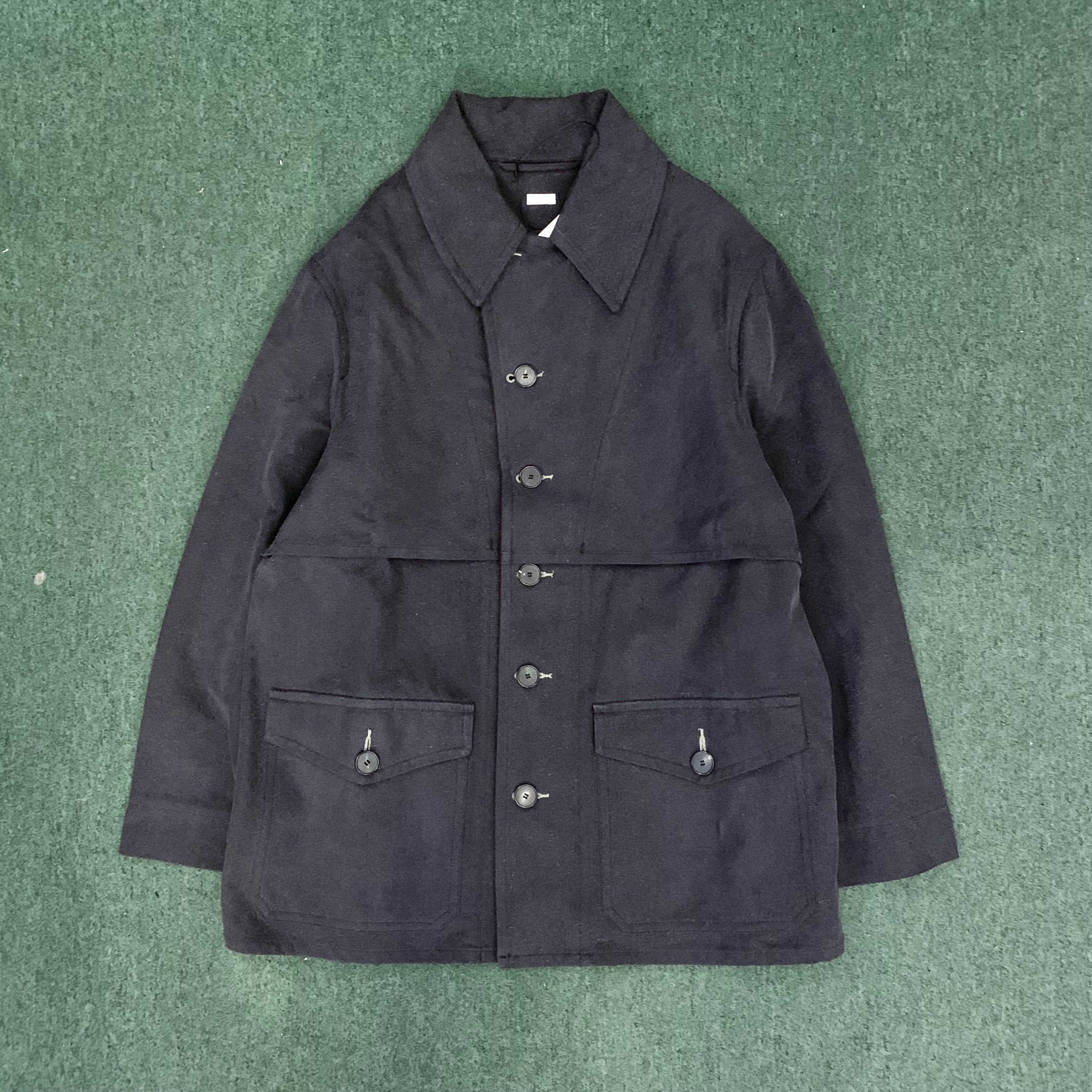 A.PRESSE U.S.ARMY MACKINAW COAT (COTTON/SILK) - D.NAVY SIZE 3 IN STOCK NOW (現貨發售中)