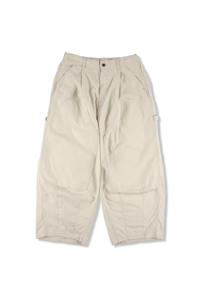 IS-NESS DOUBLE-KNEE BALLOON PAINTER PANTS