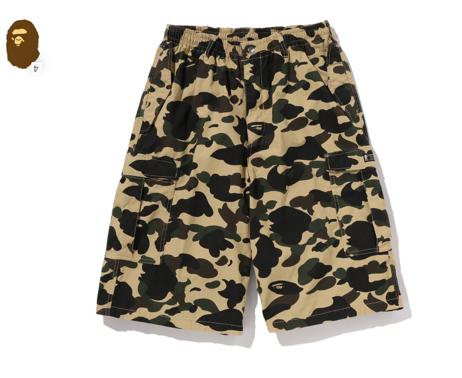 【BAPE男生】0411發售 1ST CAMO RIPSTOP CARGO SHORTS ● 1M30-153-009