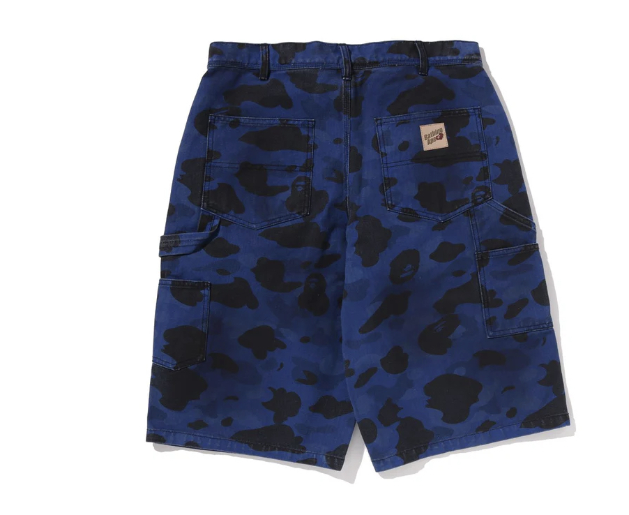 【BAPE男生】0411發售 SOLID 1ST CAMO GARMENT DYED RELAXED FIT WORK SHORTS ●  1M30-153-310